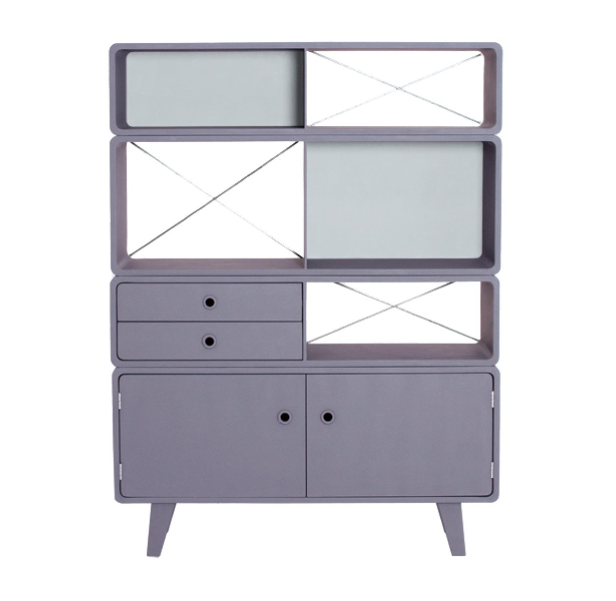 Bibliothèque Enigme Violet